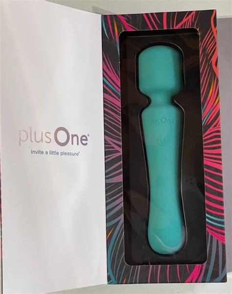 plus one purple vibrator|plus one wand vibration.